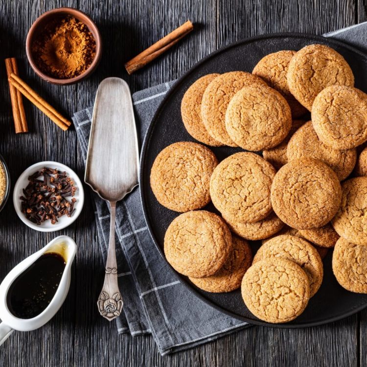 Biscuits frais au gingembre