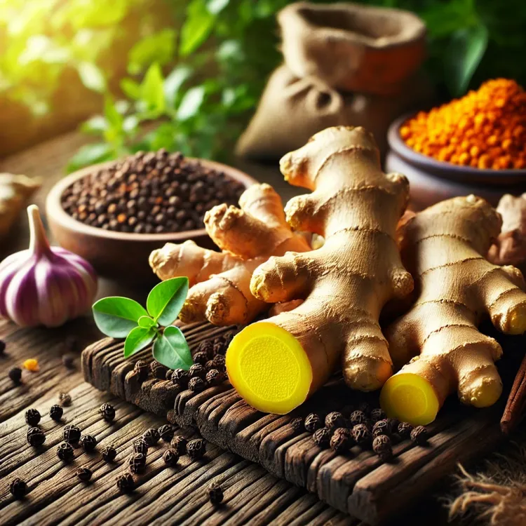 L&rsquo;alliance puissante du gingembre, curcuma et poivre de Kampot : un trio qui séduit ! 🌱✨