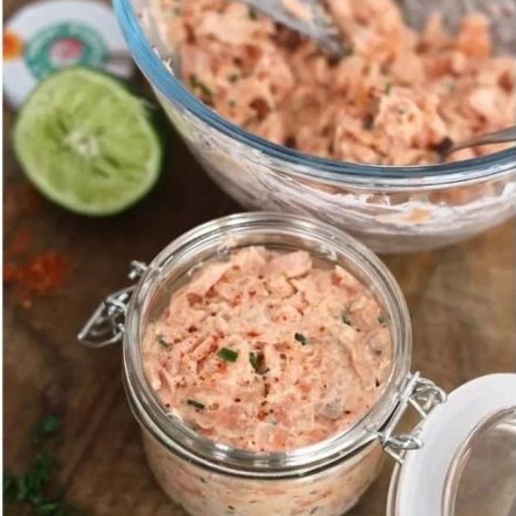 Rillettes aux 2 saumons et gingembre