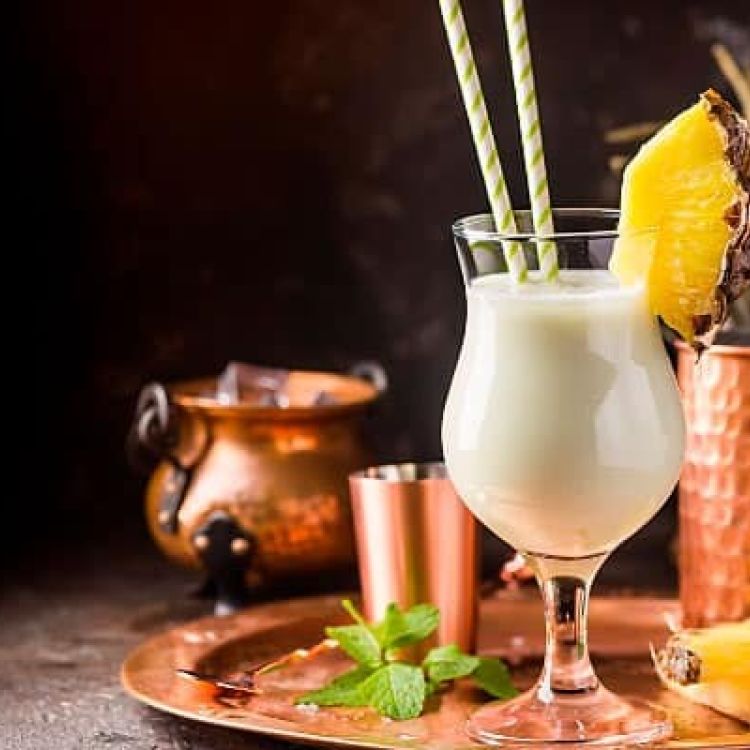 Piña Colada : gingembre et lait de coco