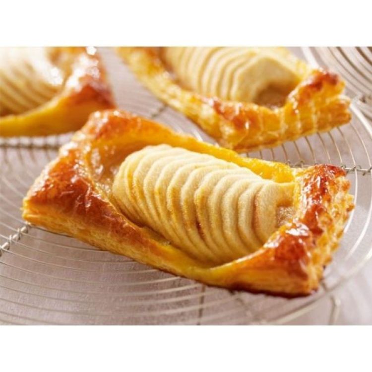 Feuilleté frais aux pommes et gingembre