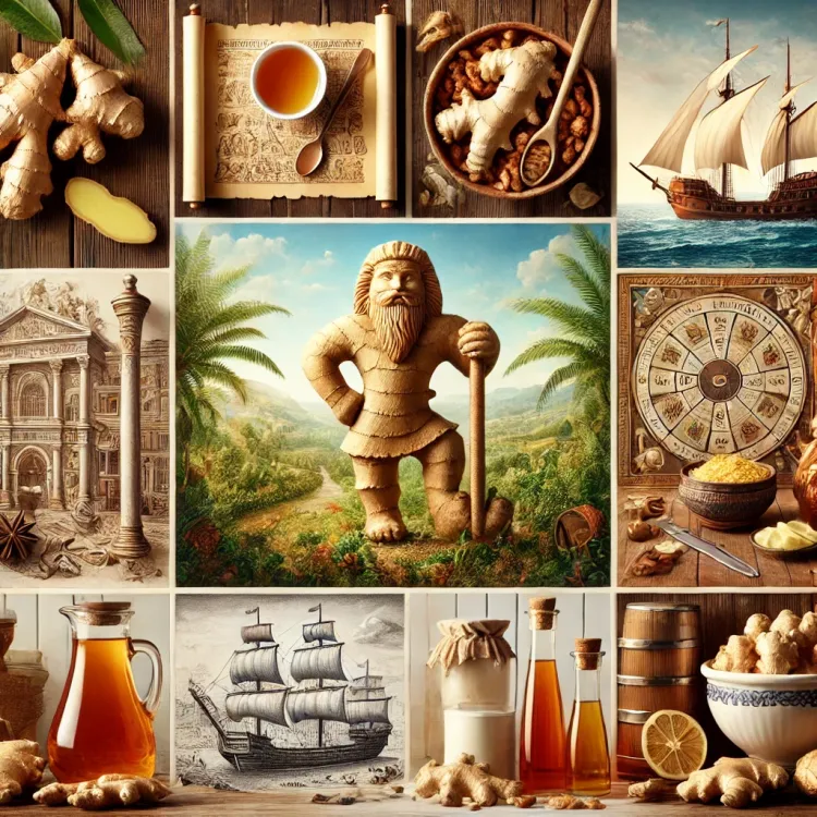 Histoire et Origines du Gingembre