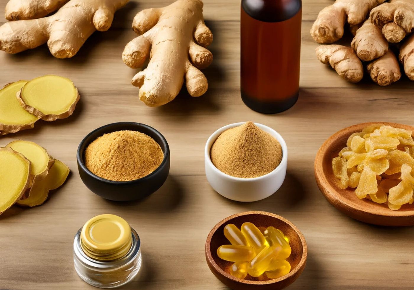 le gingembre sous toutes ses formes